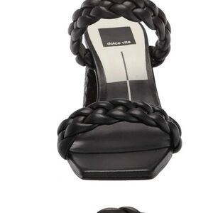Dolce Vita braided stacked heel Sandal